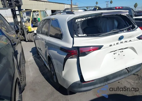 2021 Toyota Sienna Xle from USA, damaged, VIN 5TDYRKEC0MS027340